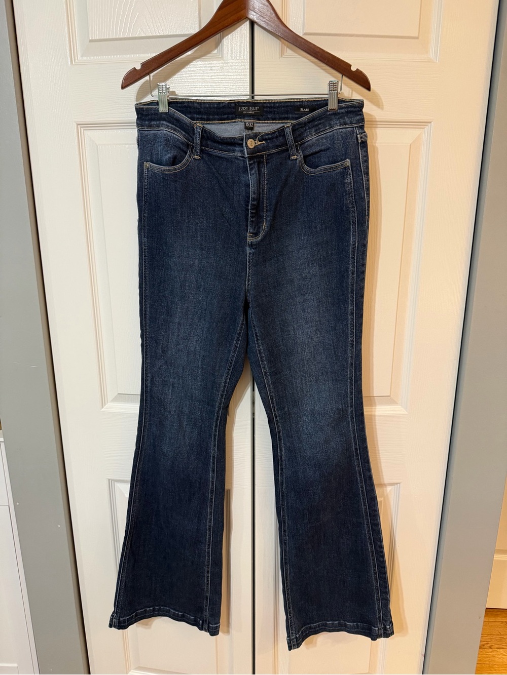 Judy Blue Dark Indigo Flared Jeans